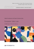 Cover: European Sales Law - Intersentia Ltd