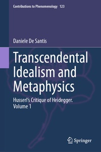Cover of  Transcendental Idealism and Metaphysics - Springer