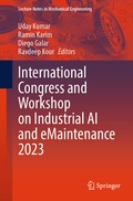 Cover: International Congress and Workshop on Industrial AI and eMaintenance 2023 - Springer