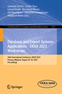 Cover: Database and Expert Systems Applications - DEXA 2023 Workshops - Springer