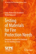 Cover: Testing of Materials for Fire Protection Needs - Springer