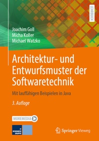 Abbildung von: Architektur- und Entwurfsmuster der Softwaretechnik - Springer Vieweg