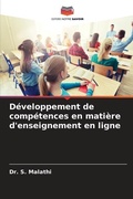 Cover: Developpement de competences en matiere d'enseignement en ligne - Editions Notre Savoir