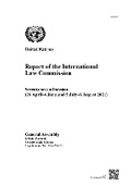 Cover: Report of the International Law Commission - United Nations