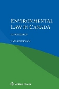 Abbildung von: Environmental Law in Canada - Kluwer Law International