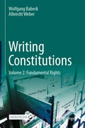 Cover: Writing Constitutions - Springer