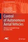 Cover: Control of Autonomous Aerial Vehicles - Springer