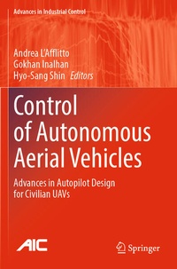 Enlarge image Cover: Control of Autonomous Aerial Vehicles - Springer