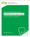 Cover: BARMER Zahnreport 2023 - Barmer