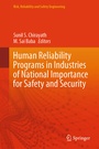 Cover: Human Reliability Programs in Industries of National Importance for Safety and Security - Springer