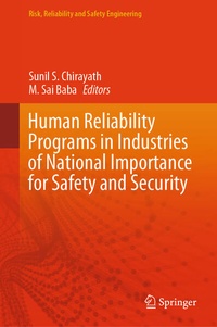 Enlarge image Cover: Human Reliability Programs in Industries of National Importance for Safety and Security - Springer