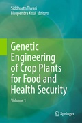 Cover: Genetic Engineering of Crop Plants for Food and Health Security - Springer