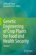 Cover: Genetic Engineering of Crop Plants for Food and Health Security - Springer