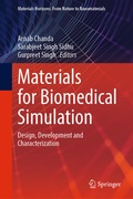 Cover: Materials for Biomedical Simulation - Springer