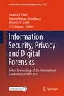 Cover: Information Security, Privacy and Digital Forensics - Springer