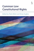 Cover: Common Law Constitutional Rights - Hart Publishing