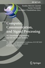 Cover: Computer, Communication, and Signal Processing. AI, Knowledge Engineering and IoT for Smart Systems - Springer