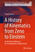 Cover: A History of Kinematics from Zeno to Einstein - Springer