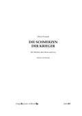 Cover: Die Schmerzen der Krieger - Books on Demand