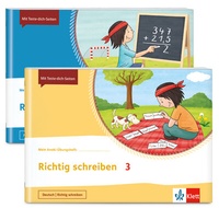 Bild vergrößern Bild: Paket Richtig schreiben / Richtig rechnen 3 - Klett