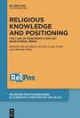 Cover: Religious Knowledge and Positioning - De Gruyter