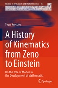 Cover: A History of Kinematics from Zeno to Einstein - Springer