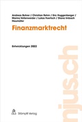 Cover: Finanzmarktrecht - St&auml;mpfli Verlag AG