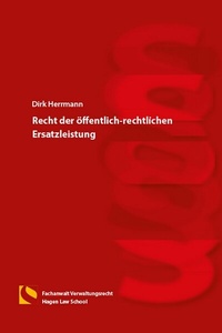 Bild: Recht der öffentlich-rechtlichen Ersatzleistung - Hagener Wissenschaftsverlag