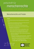 Cover: Menschenrechte und Frieden - Wochenschau Verlag