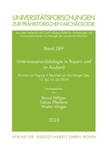 Cover: Unterwasserarch&auml;ologie in Bayern und im Ausland - Habelt, R