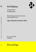 Cover: GI Edition Proceedings Band 335 "Open Identity Summit 2023" - K&ouml;llen