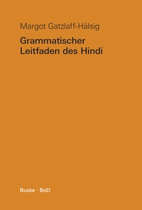 Abbildung von: Grammatischer Leitfaden des Hindi - Buske, H