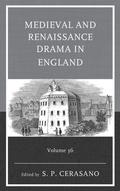 Cover: Medieval and Renaissance Drama in England - Fairleigh Dickinson University Press