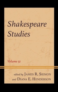 Enlarge image Cover: Shakespeare Studies - Fairleigh Dickinson University Press