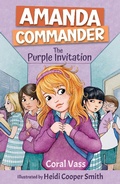 Cover: Amanda Commander: The Purple Invitation - Wombat Books