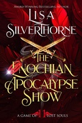 Cover: The Enochian Apocalypse Show (A Game of Lost Souls, #11) - Elusive Blue Fiction