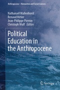 Cover: Political Education in the Anthropocene - Springer
