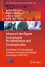 Cover: Advanced Intelligent Technologies for Information and Communication - Springer