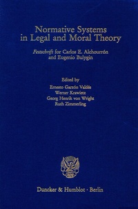 Abbildung von: Normative Systems in Legal and Moral Theory. - Duncker & Humblot