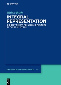 Abbildung von: Integral Representation - De Gruyter