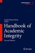 Cover: Handbook of Academic Integrity - Springer
