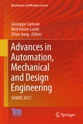 Cover: Advances in Automation, Mechanical and Design Engineering - Springer