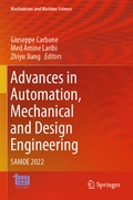 Cover: Advances in Automation, Mechanical and Design Engineering - Springer
