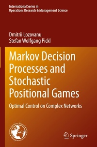 Enlarge image Cover: Markov Decision Processes and Stochastic Positional Games - Springer