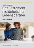 Cover: Das Testament nichtehelicher Lebenspartner - Wolters Kluwer Steuertipps GmbH