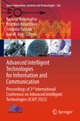 Cover: Advanced Intelligent Technologies for Information and Communication - Springer