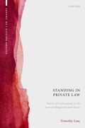 Abbildung von: Standing in Private Law - OUP eBook