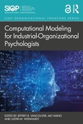 Cover: Computational Modeling for Industrial-Organizational Psychologists - Taylor & Francis