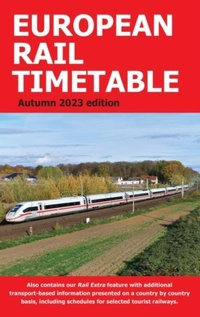 Enlarge image Cover: European Rail Timetable Autumn 2023 - European Rail Timetable Limited