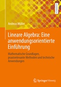 Cover: Lineare Algebra: Eine anwendungsorientierte Einf&uuml;hrung - Springer Vieweg